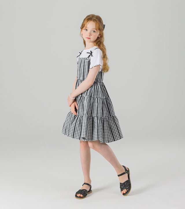 I LOVE J fortju check dress