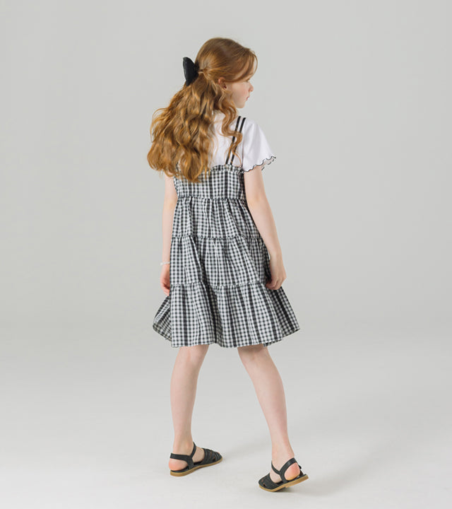 I LOVE J fortju check dress