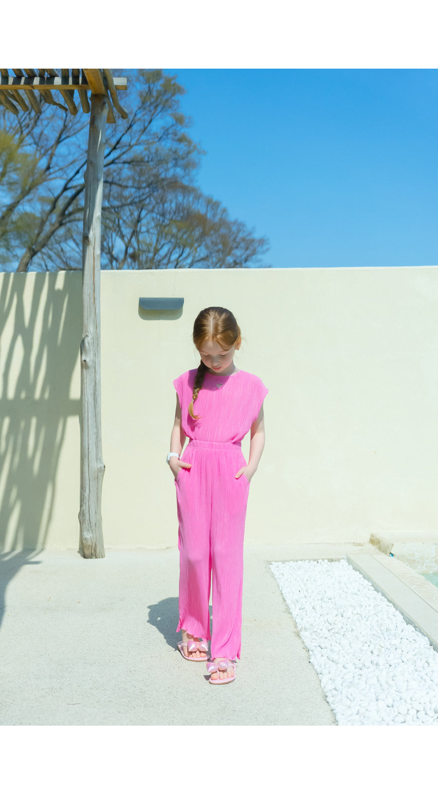 I LOVE J Love meet pleated pants