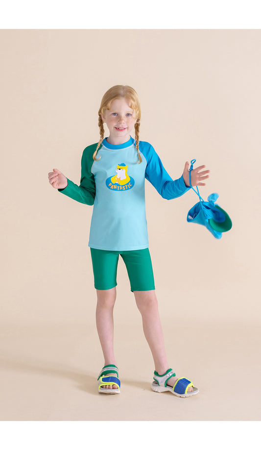 I LOVE J Fantastic rash guard set