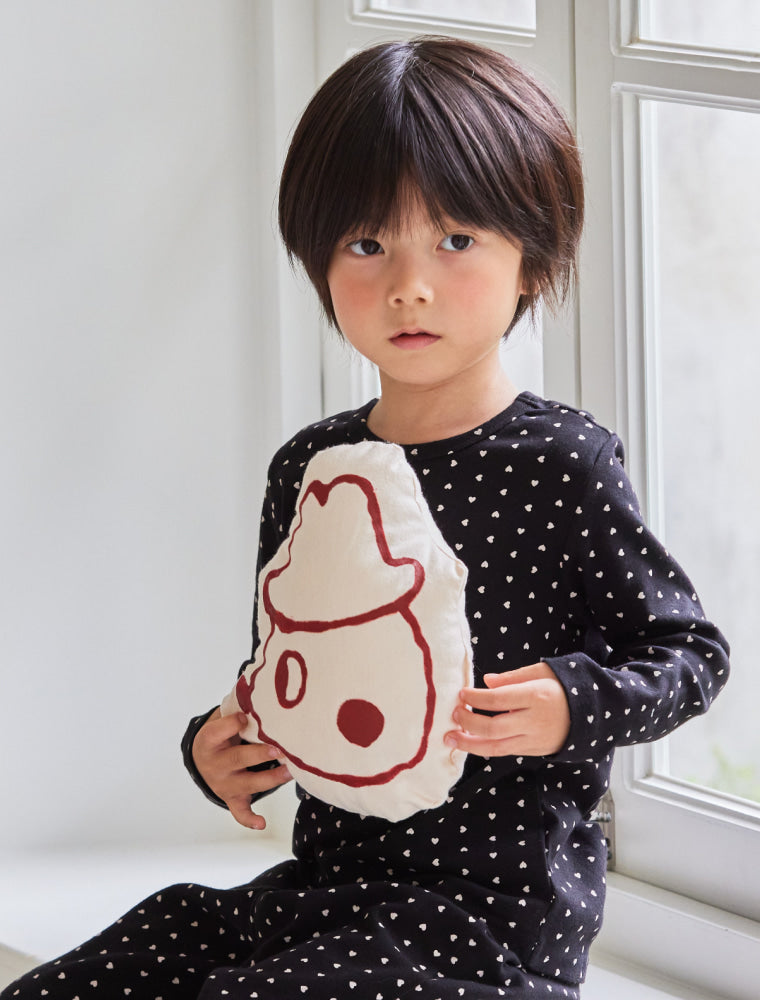 RAWUMBER Heart kong kids home wear