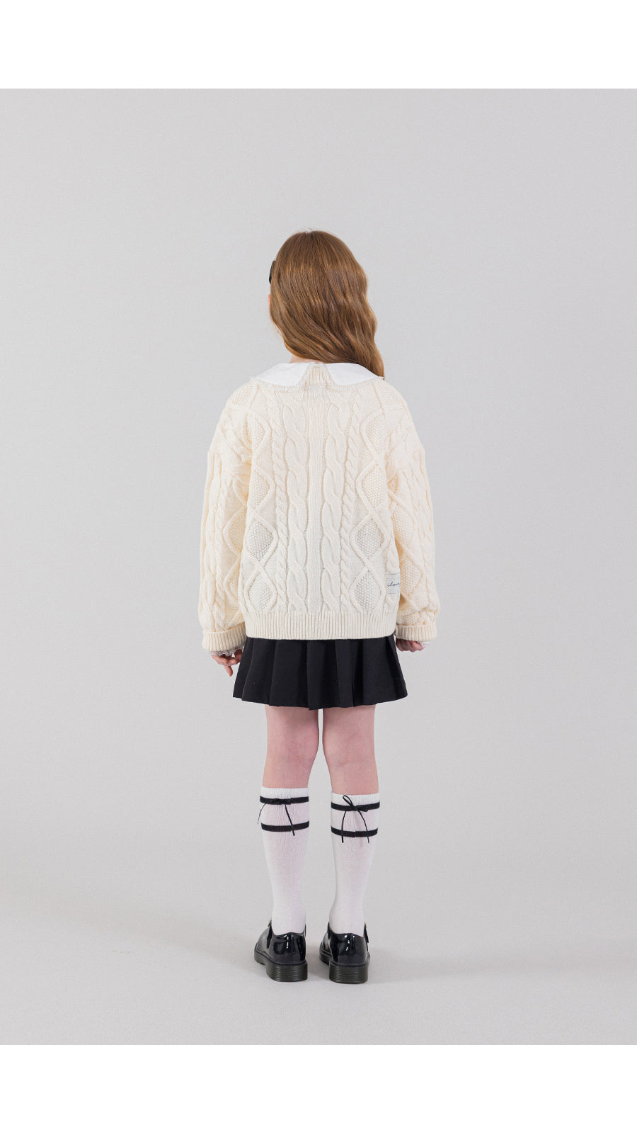 I LOVE J beberi bow knit cardigan