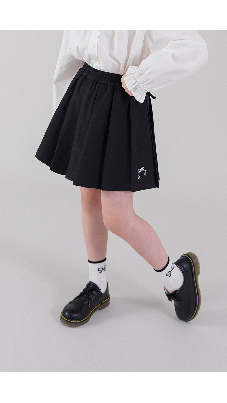 I LOVE J mayde pleats skirt