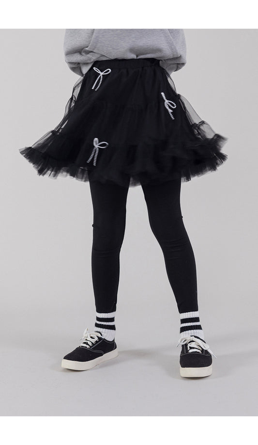 I LOVE J sha skirt leggings