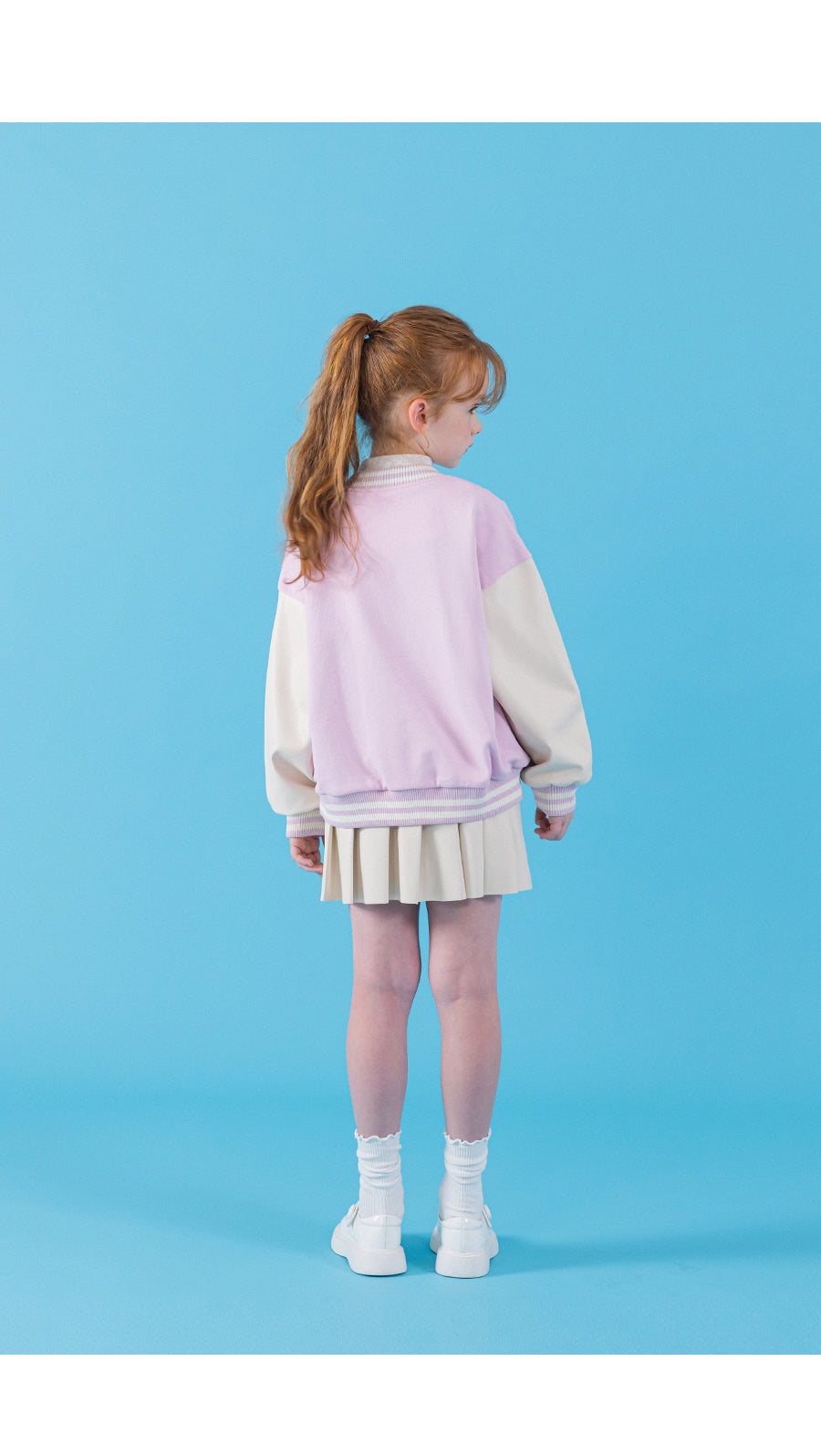 I LOVE J wonder land bunny baseball jacket