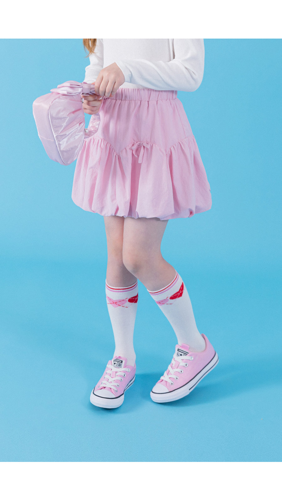 I LOVE J wooven balloon skirt