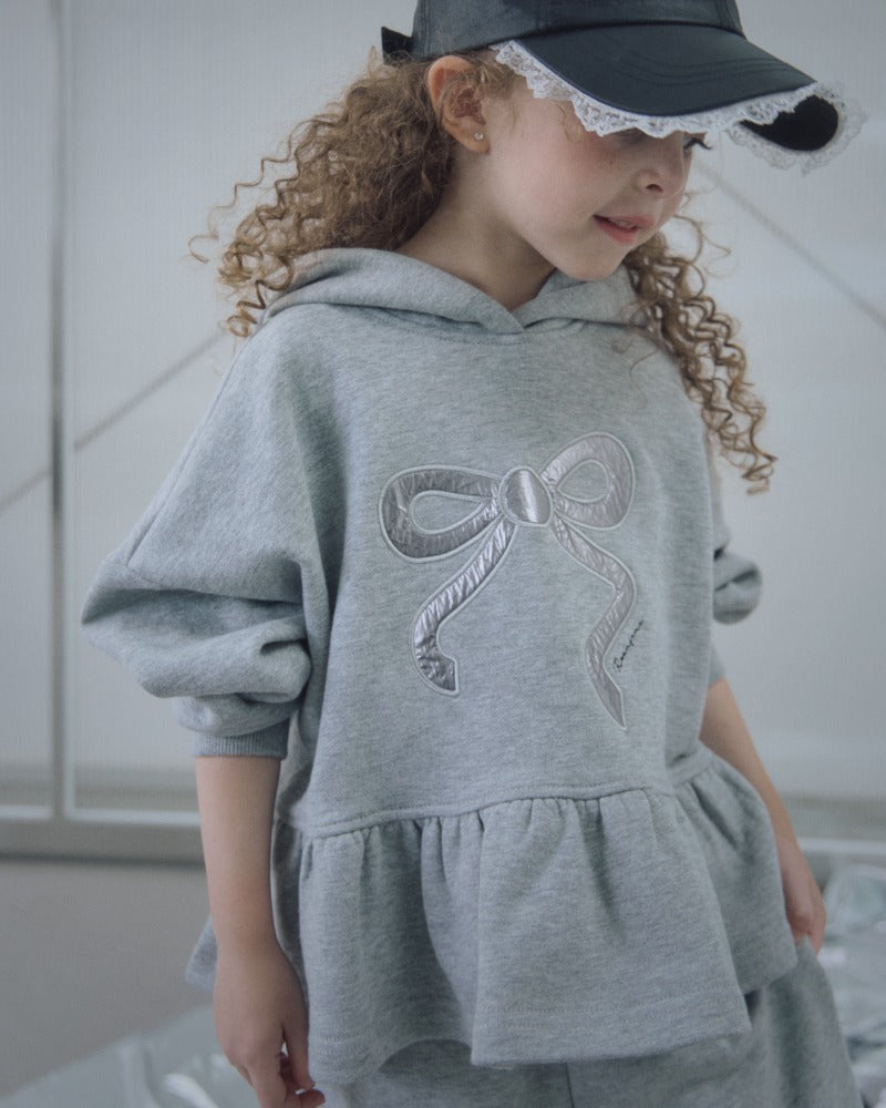 ROANJANE Bello frill hoodie top