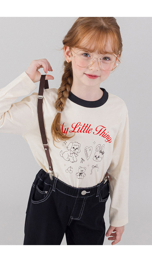 I LOVE J my little animal top