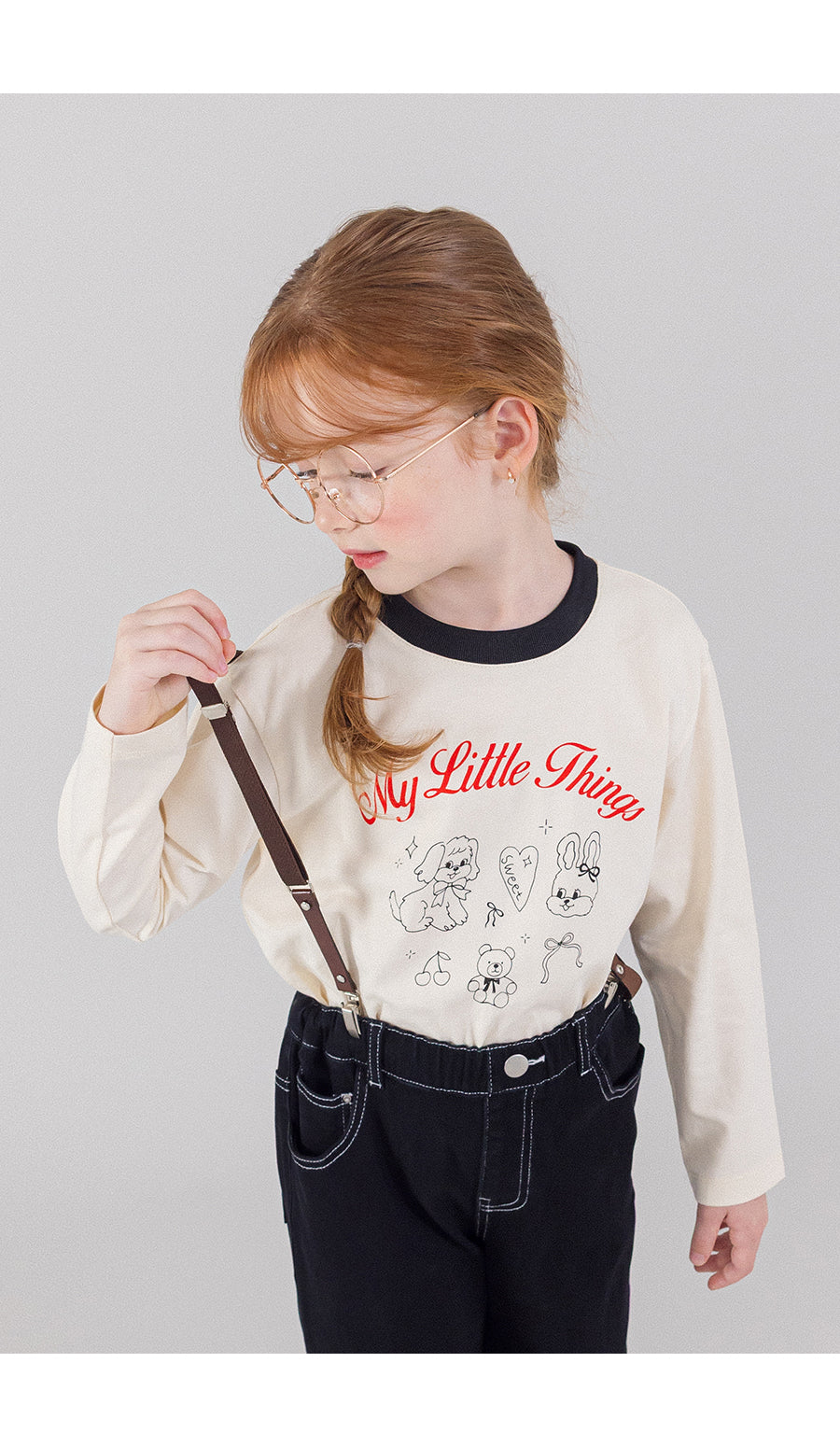 I LOVE J my little animal top