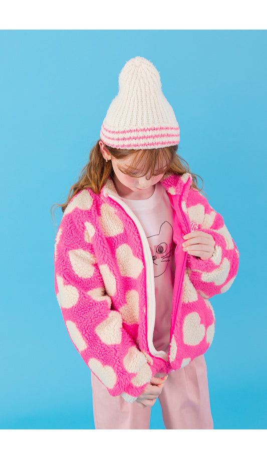 I LOVE J Judique dumble zip-up jacket