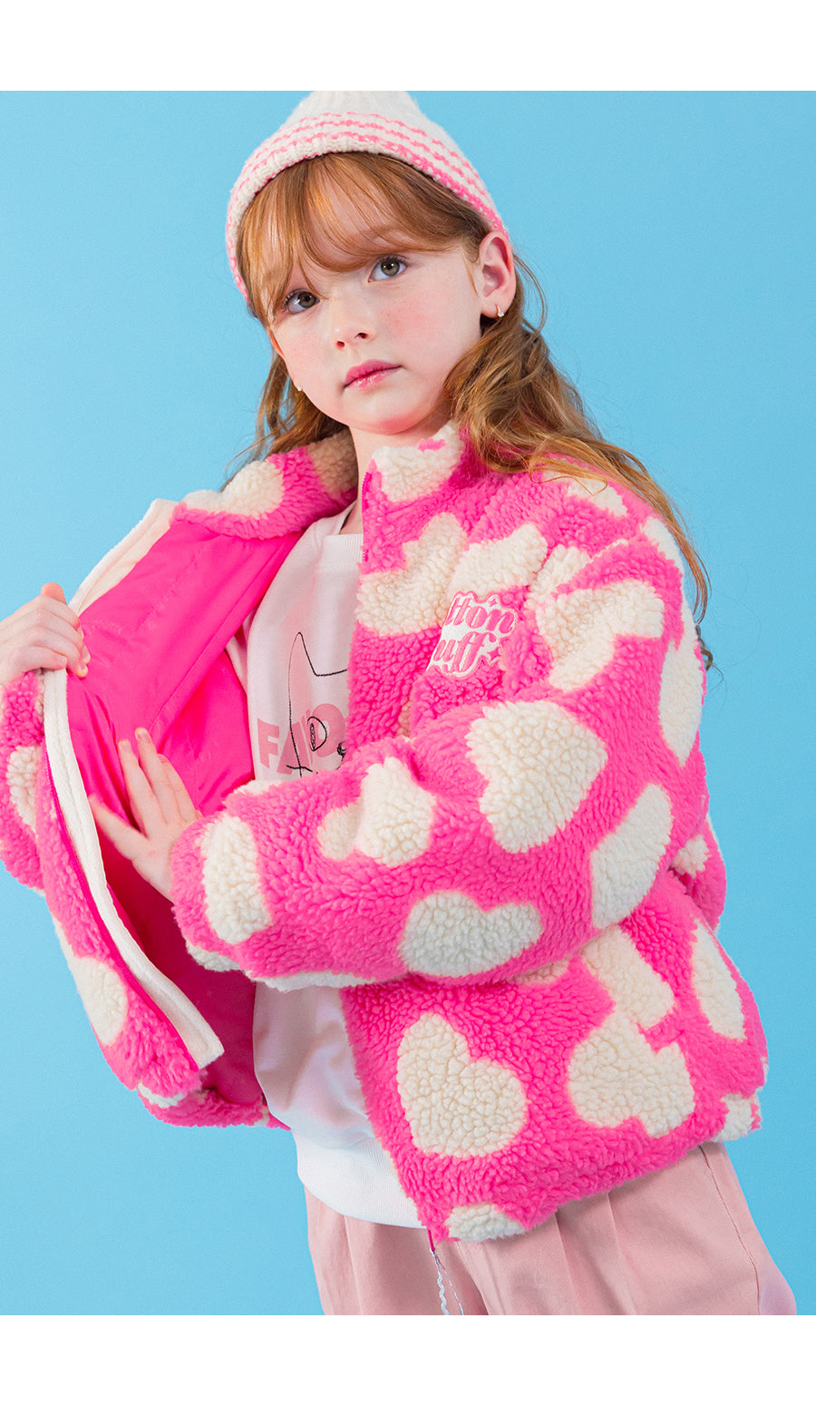 I LOVE J Judique dumble zip-up jacket