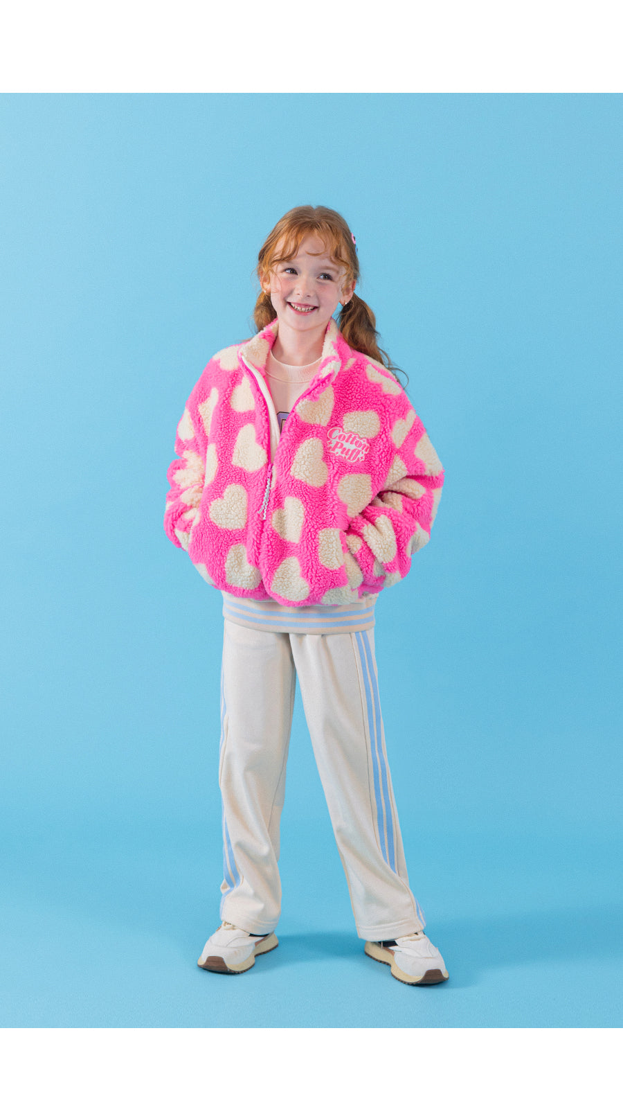 I LOVE J Judique dumble zip-up jacket