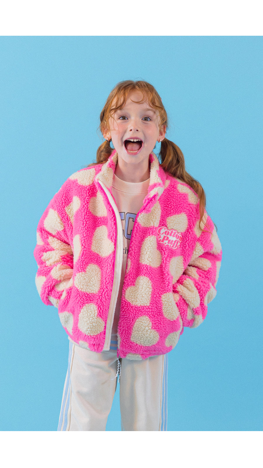 I LOVE J Judique dumble zip-up jacket
