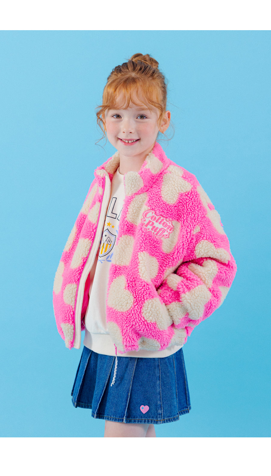I LOVE J Judique dumble zip-up jacket