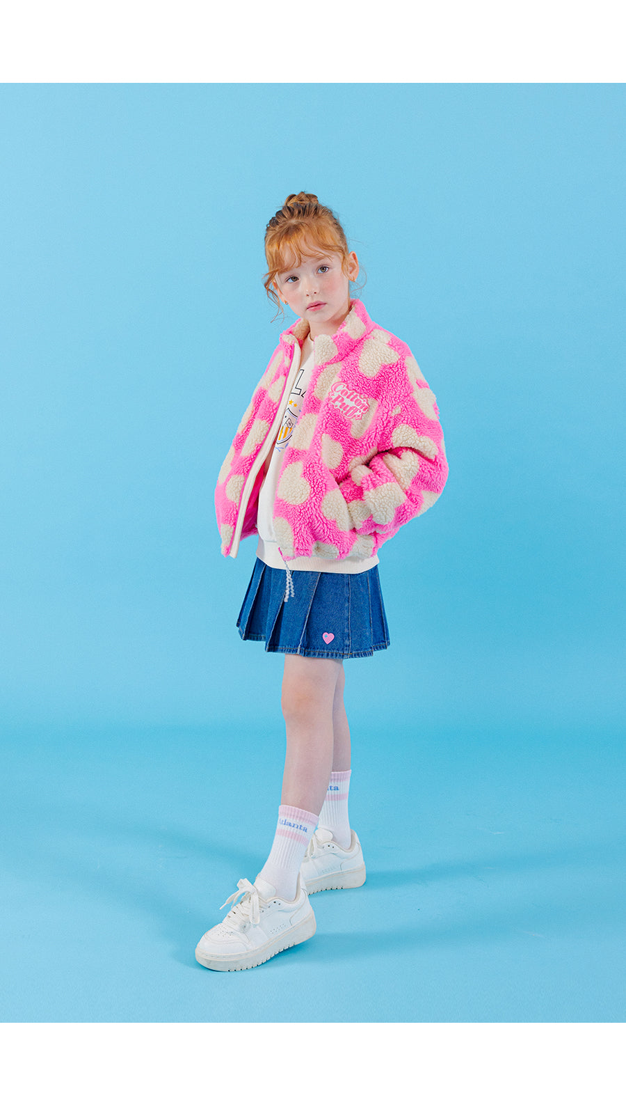 I LOVE J Judique dumble zip-up jacket