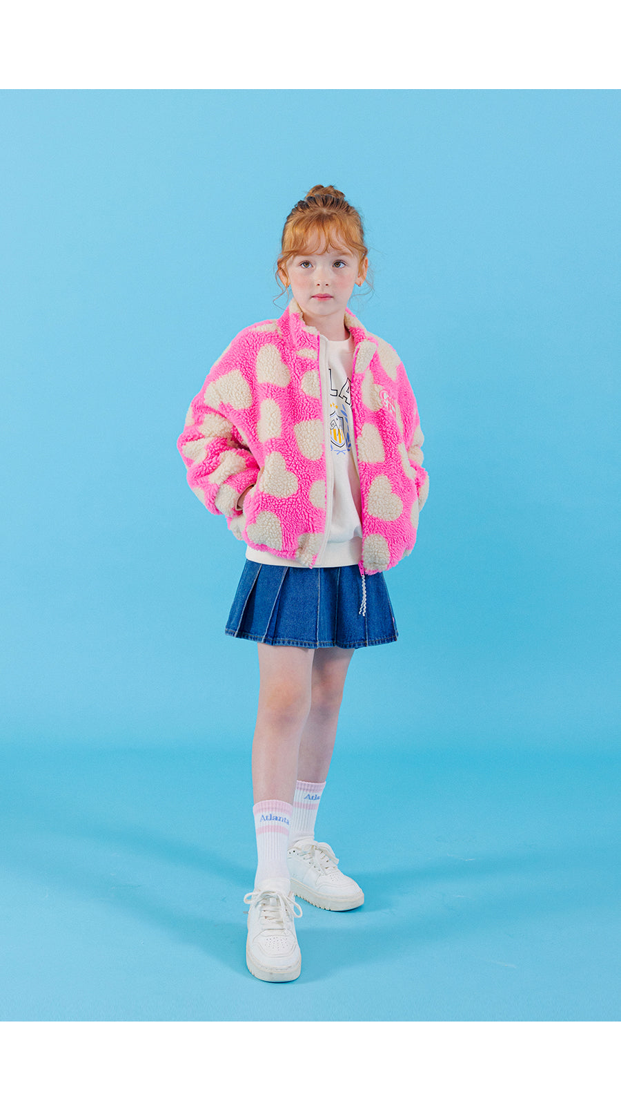 I LOVE J Judique dumble zip-up jacket