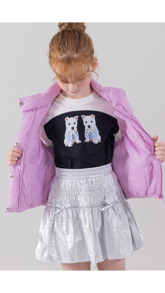 I LOVE J little puppy single top