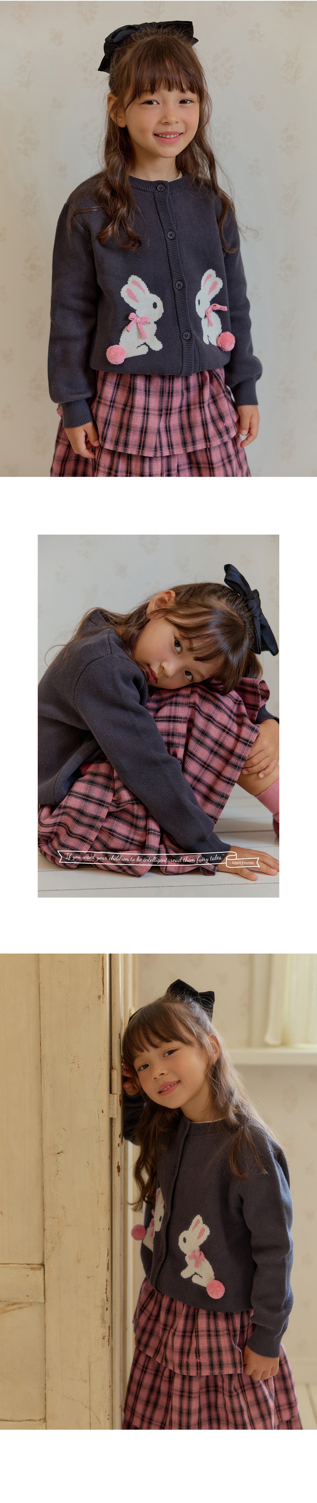 BEBETAILOR My little bunny cardigan