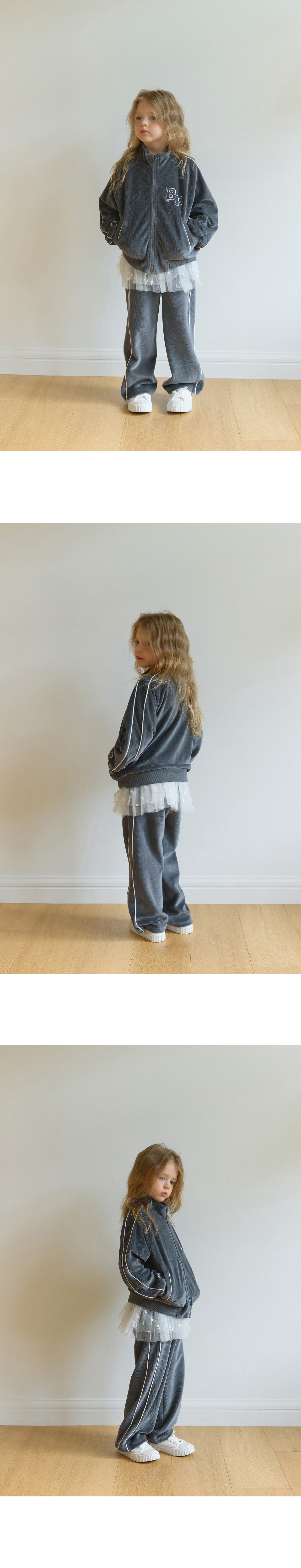 BEBETAILOR Zoey velour two way pants