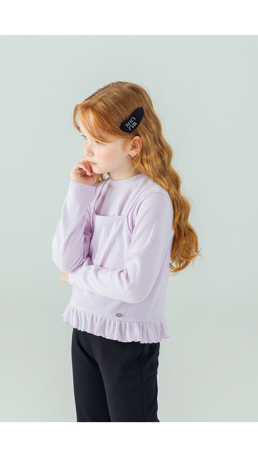 I LOVE J Shirring bustier top