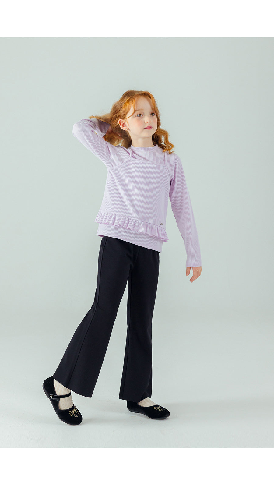 I LOVE J Shirring bustier top