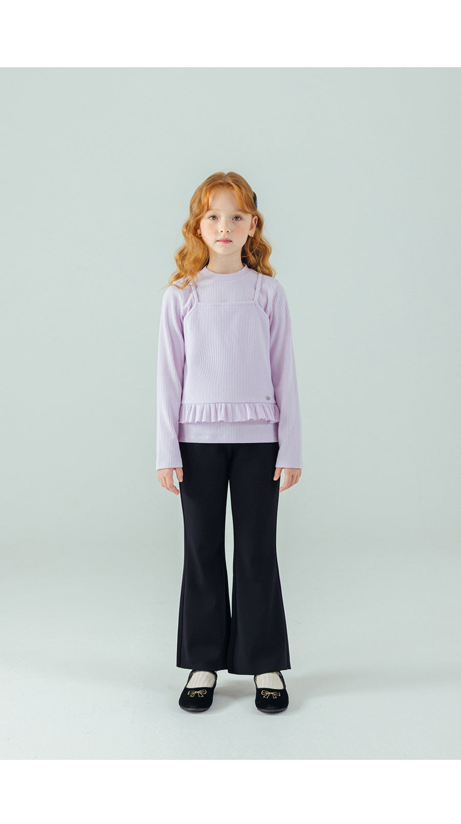 I LOVE J Shirring bustier top