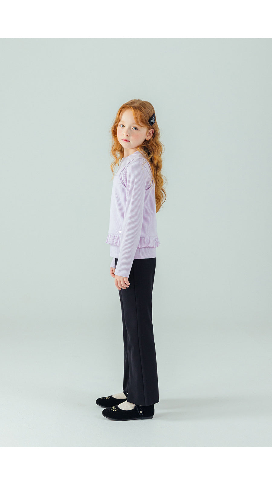 I LOVE J Shirring bustier top