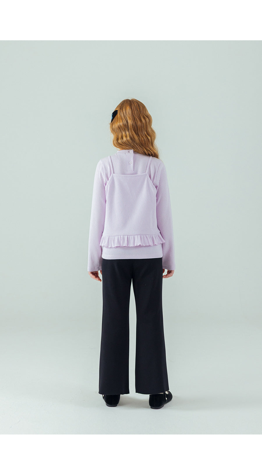 I LOVE J Shirring bustier top