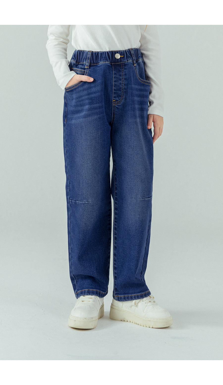 I LOVE J Hailey denim baggy pants