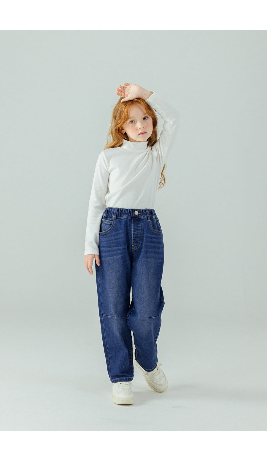 I LOVE J Hailey denim baggy pants