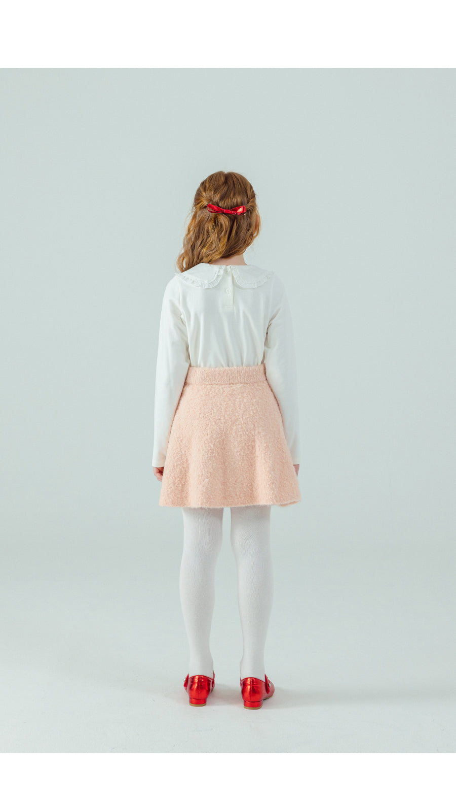 I LOVE J Frill collar top