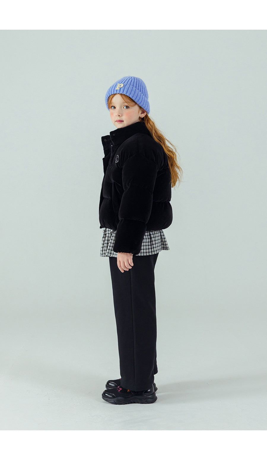 I LOVE J Plato velvet solarball padding jacket