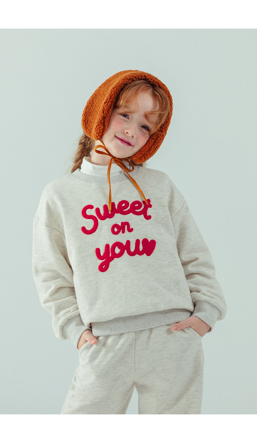 I LOVE J Sweet on you fleece mtm