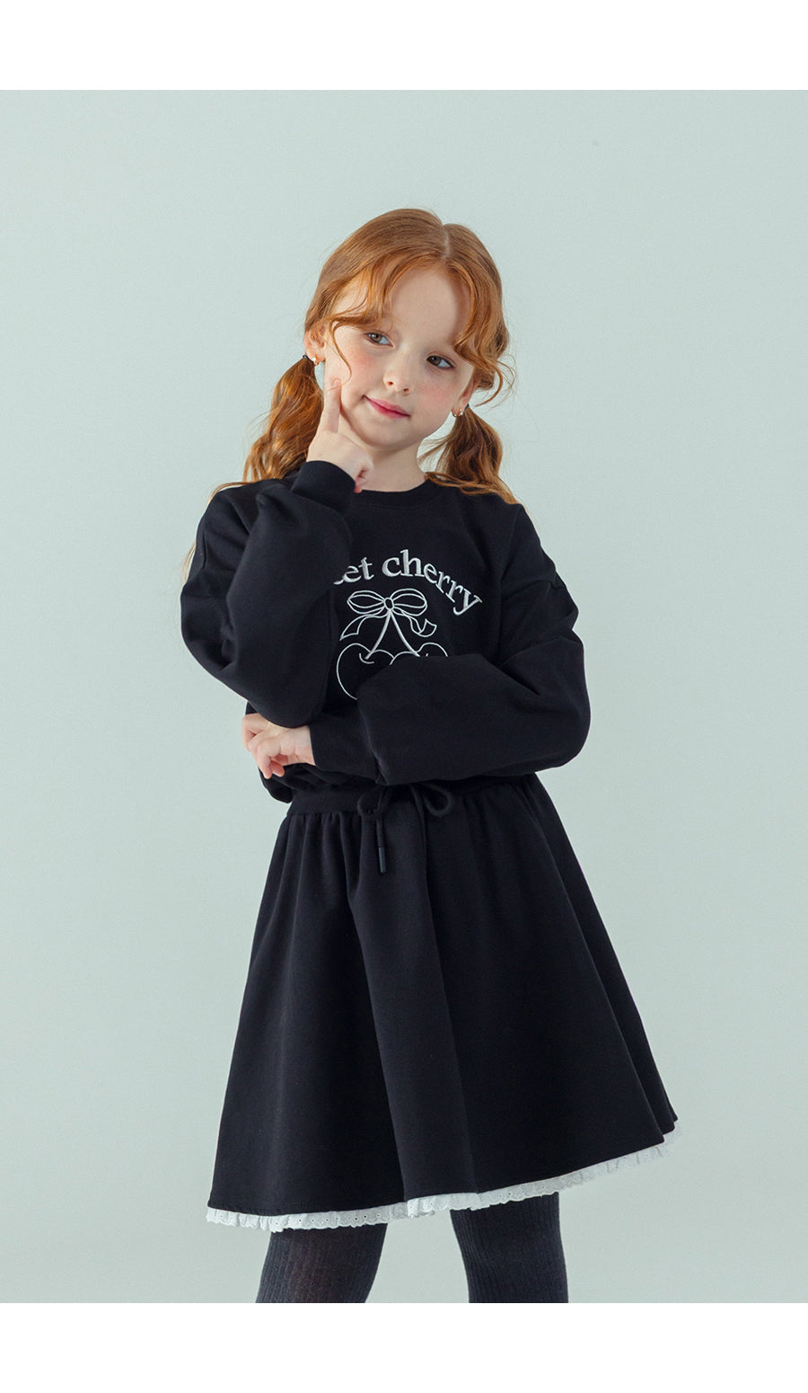 I LOVE J Sweet cherry fleece ops