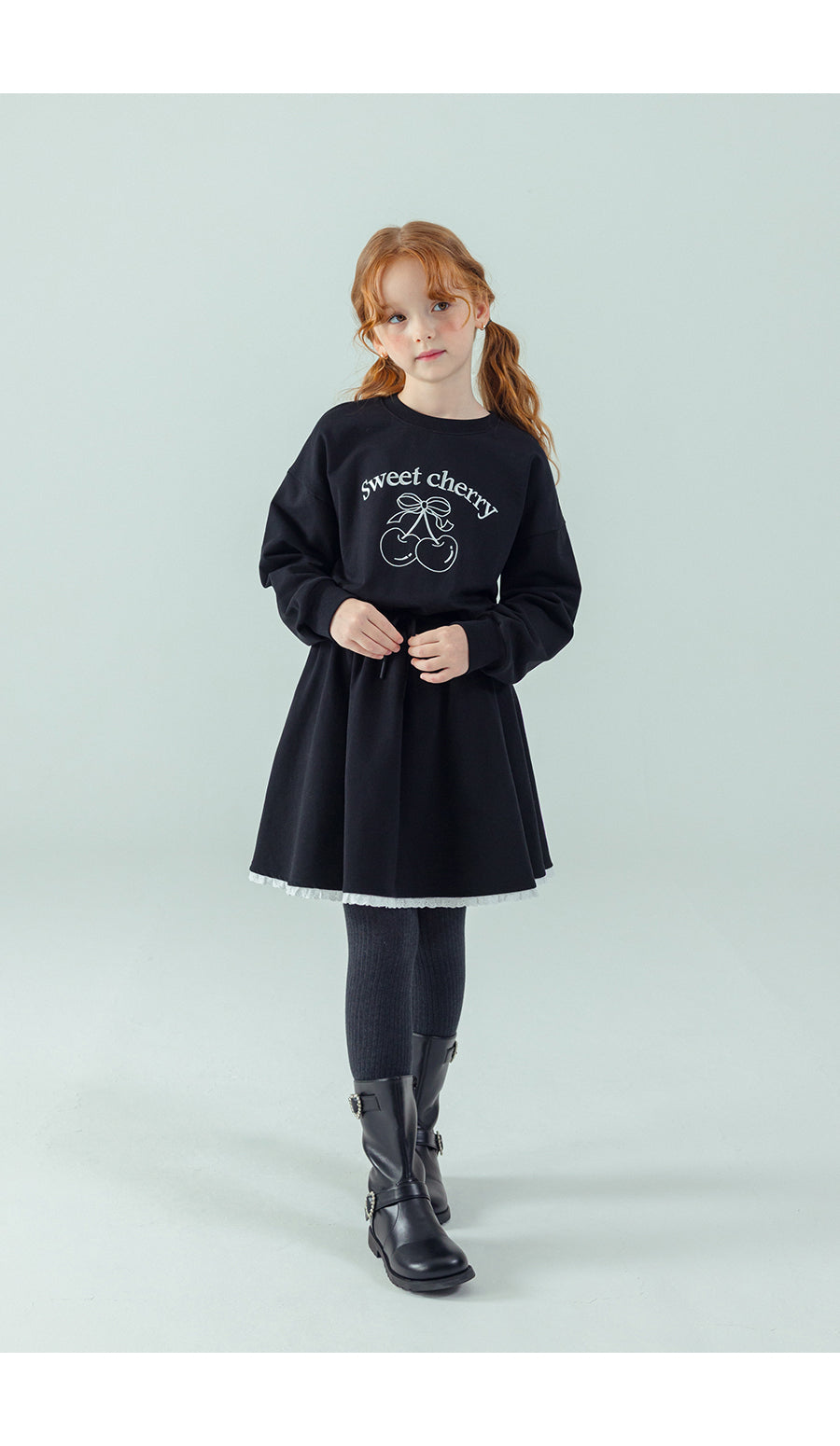 I LOVE J Sweet cherry fleece ops