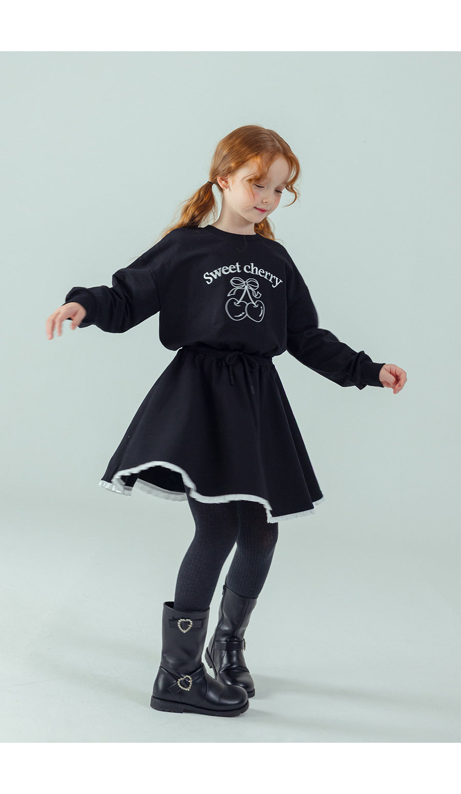 I LOVE J Sweet cherry fleece ops