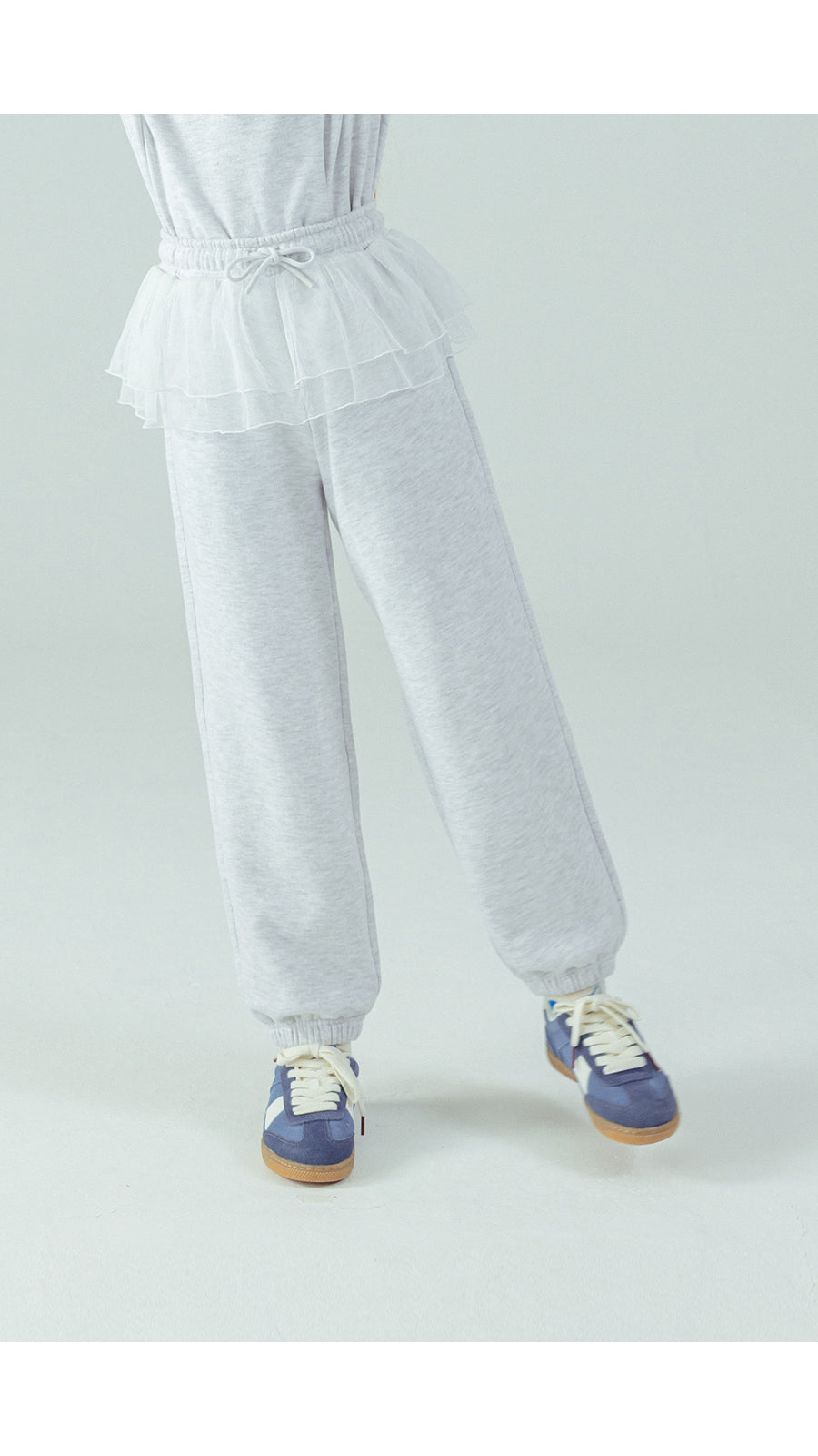 I LOVE J Petite fleece layered Jogger pants