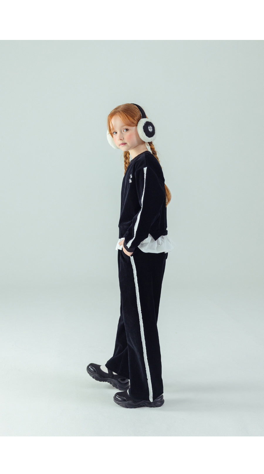 I LOVE J Better butter layered velour 2pc set