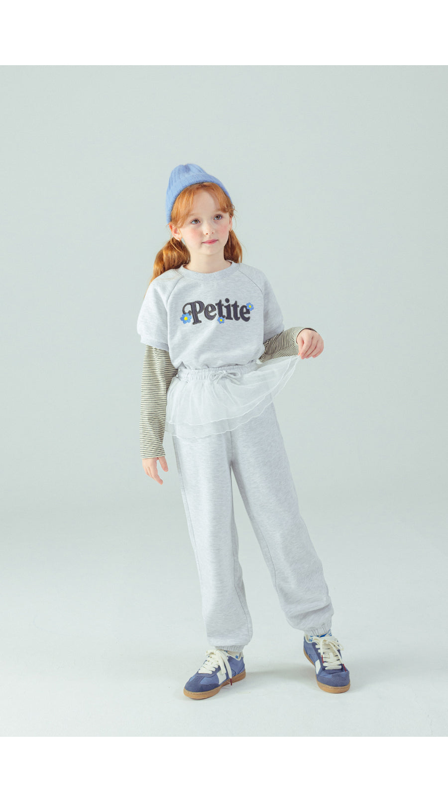 I LOVE J Petite fleece layered Jogger pants