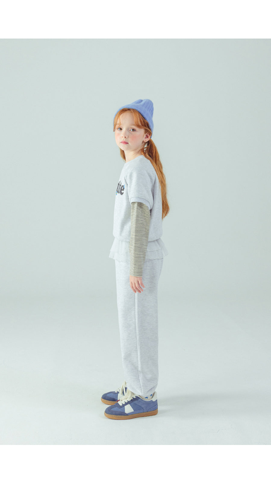 I LOVE J Petite fleece layered top