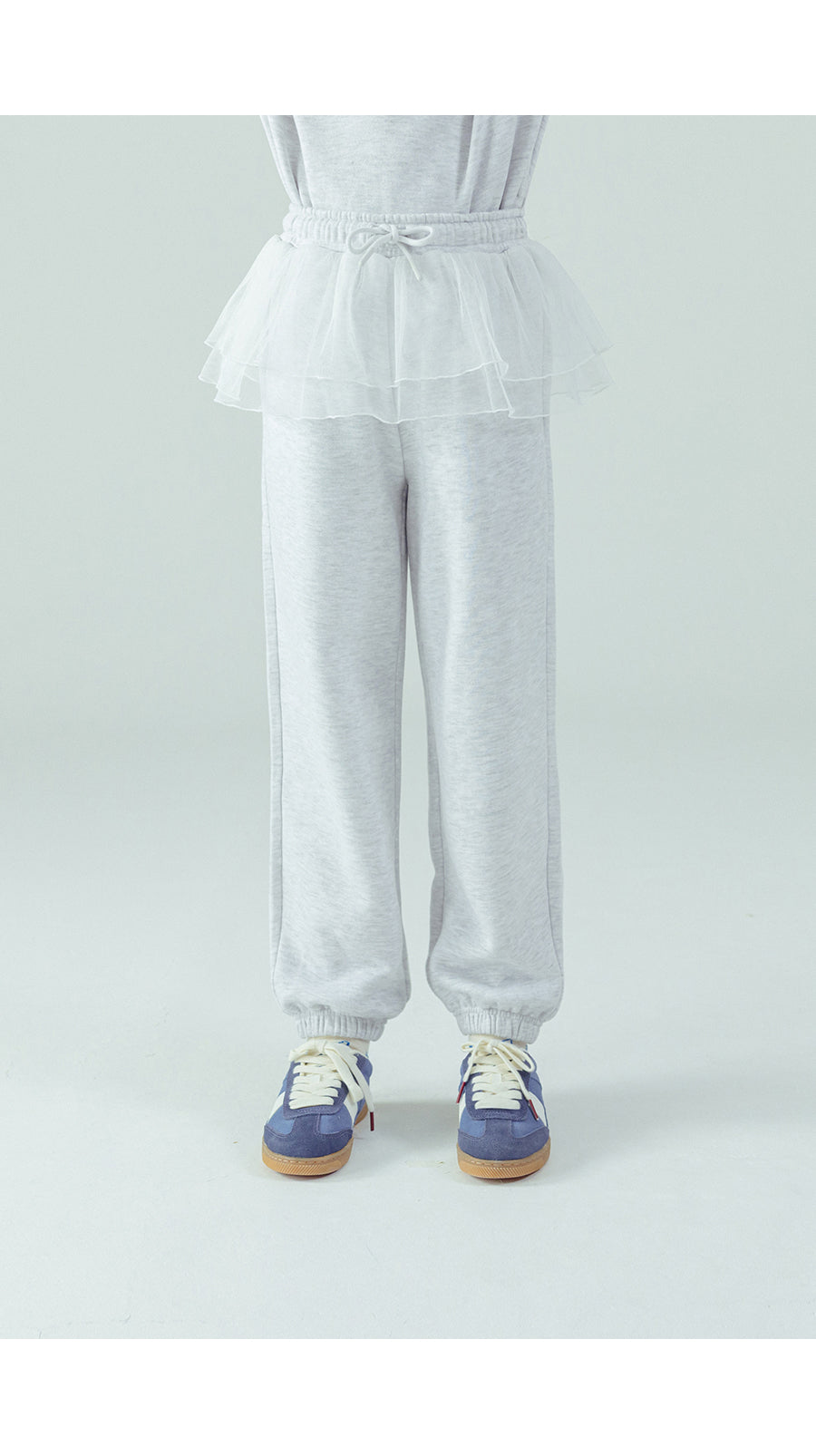 I LOVE J Petite fleece layered Jogger pants