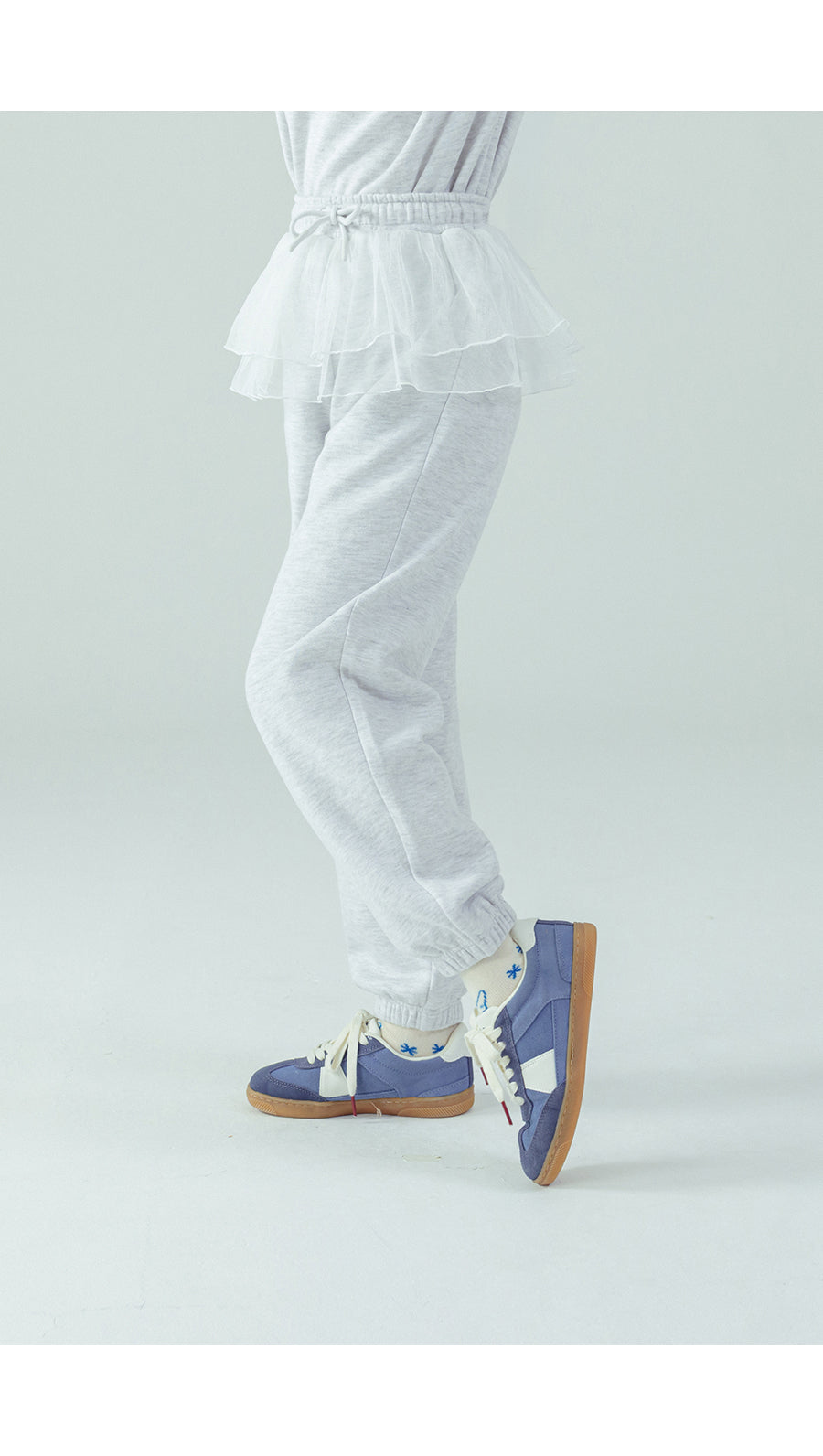 I LOVE J Petite fleece layered Jogger pants