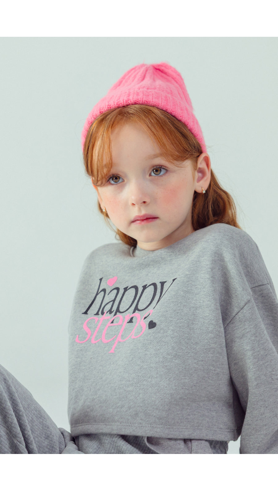 I LOVE J Happy steps layered top