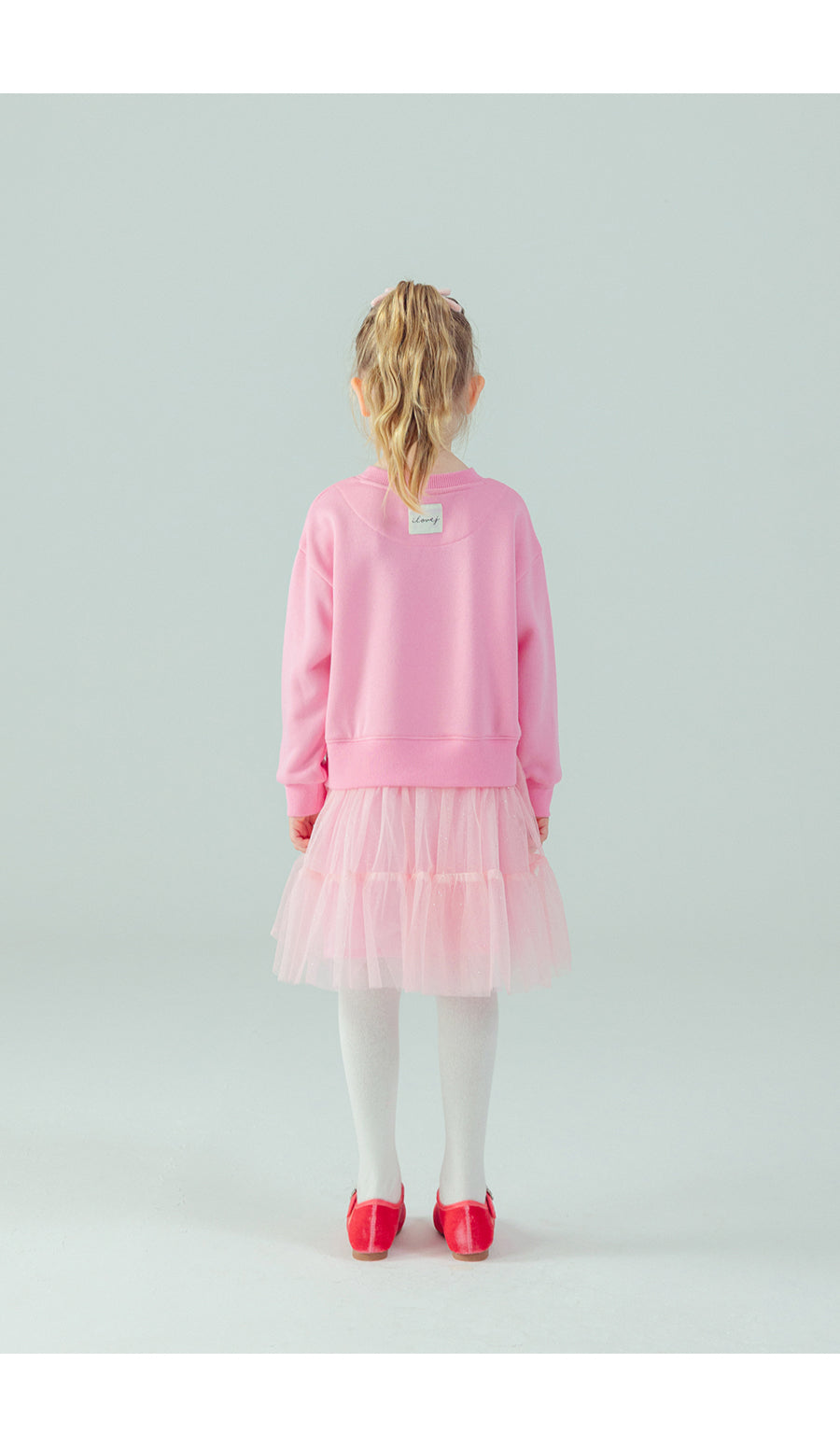 I LOVE J Cake heart fleece ops