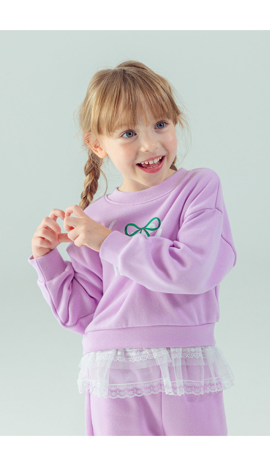 I LOVE J Sweet cherry fleece 2pc set