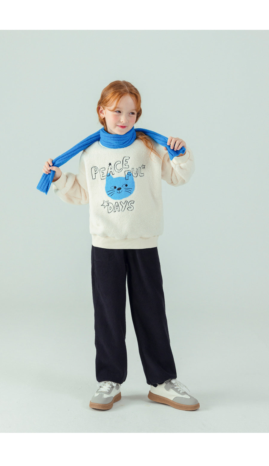 I LOVE J Peaceful day fleece mtm