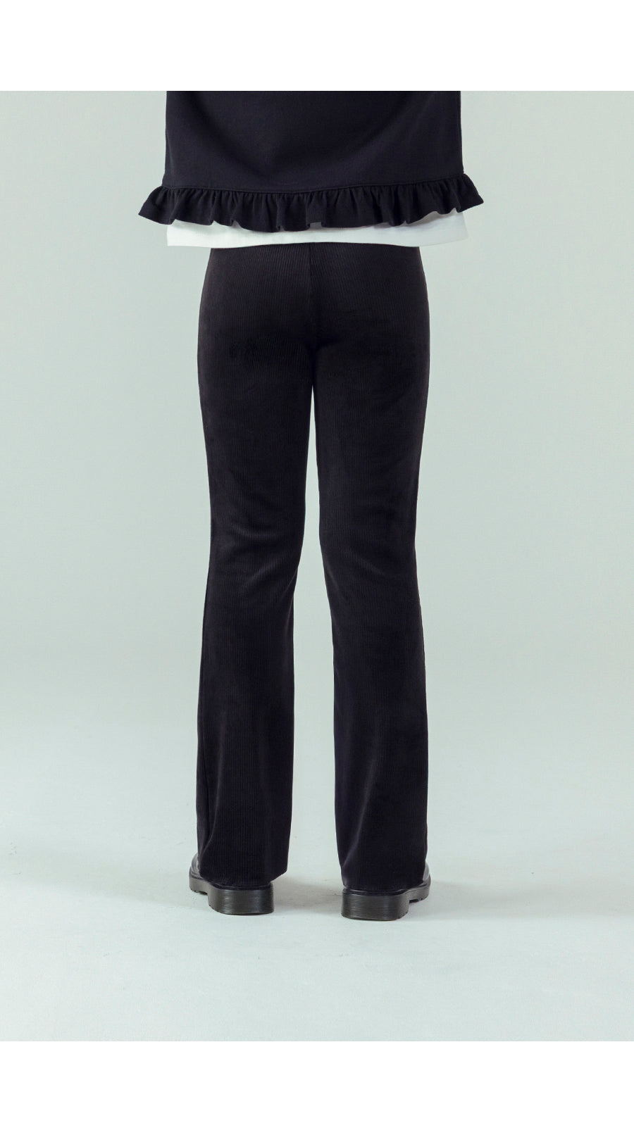 I LOVE J Fleece bootcut leggings