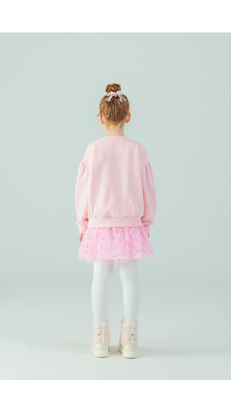 I LOVE J Cat & rabbit fleece mtm