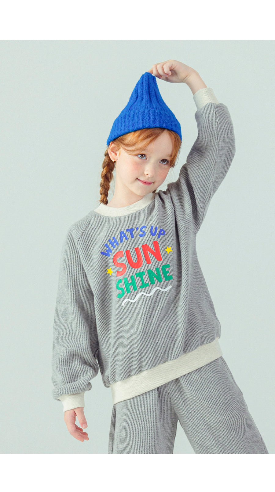 I LOVE J Whats up sunshine fleece 2pc set