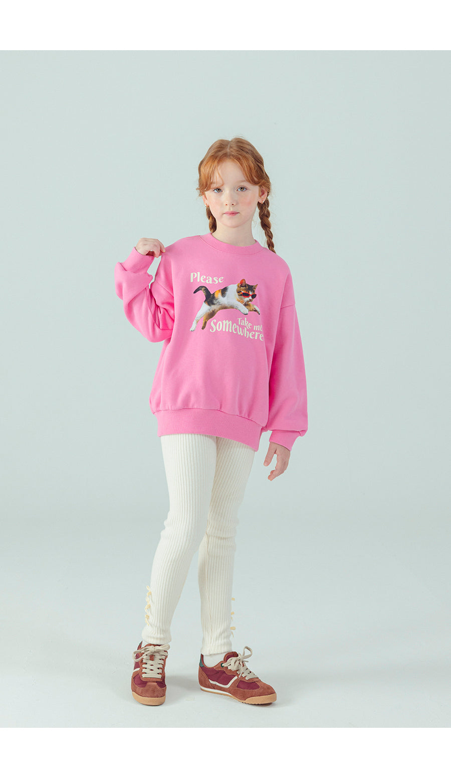 I LOVE J Triple ribbon leggings